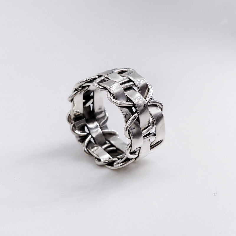 Bague en argent pour homme - Ainara