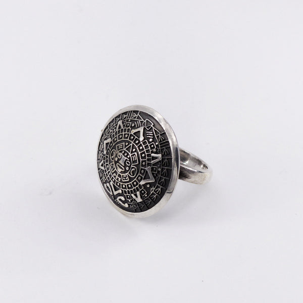 Bague argent ethnique homme
