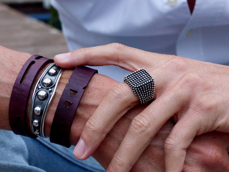 bijoux argent massif homme