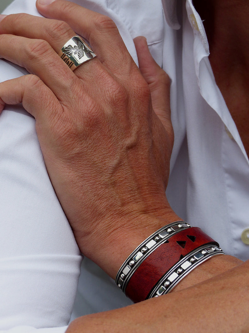 bijoux argent massif homme