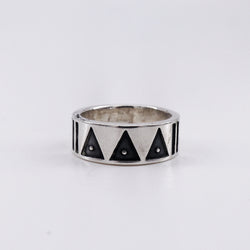 Bague en argent pour homme