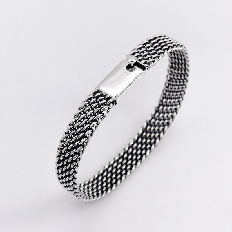 Bracelet en argent pour homme