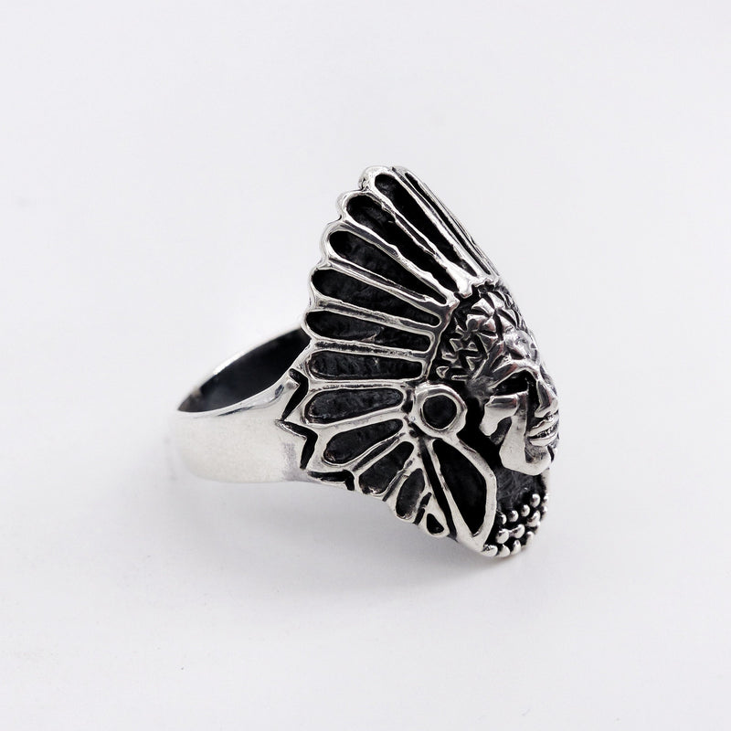 Bague en argent massif homme