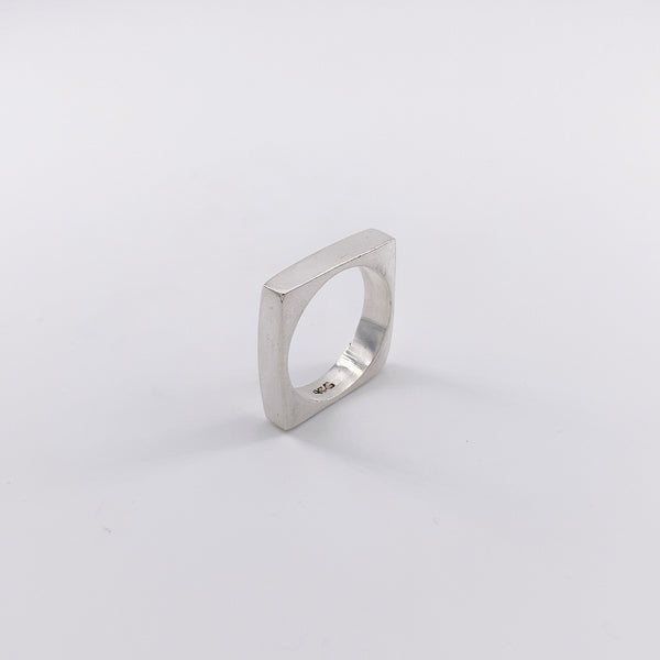 Bague en argent pour homme - Cuadra