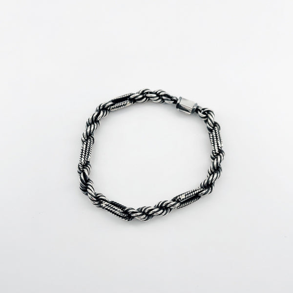 Bracelet en argent pour homme - Vega