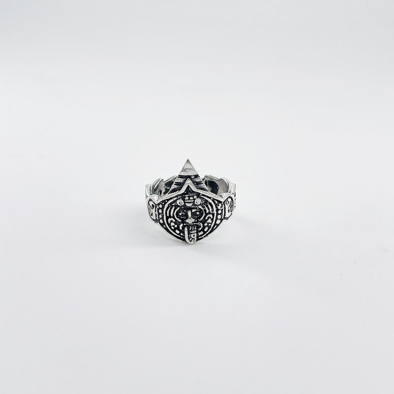 Bague ethnique en argent - Hunhau