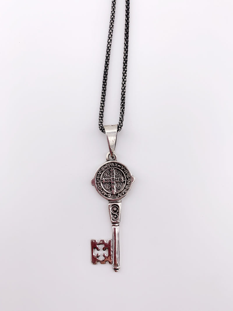 Collier en argent pour homme Franco