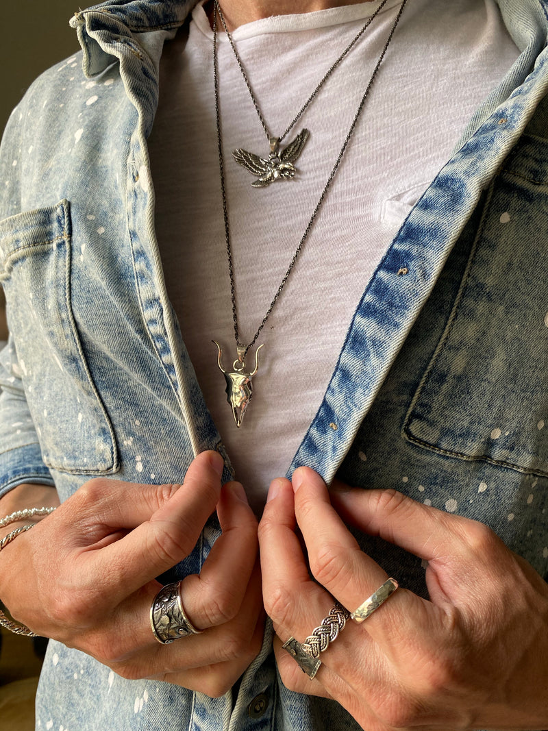 bijoux argent massif homme