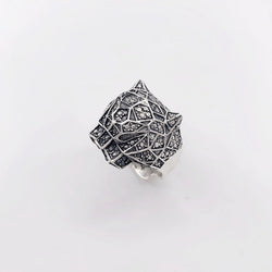 Bague rock en argent homme - bahlam