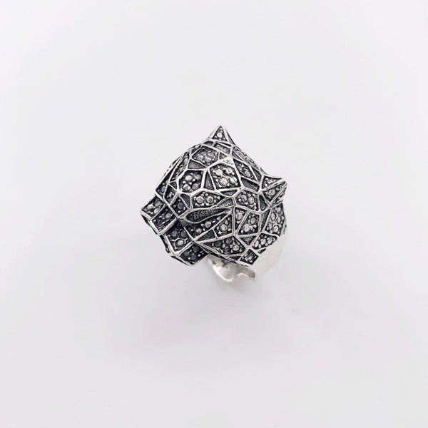 Bague rock en argent homme - bahlam