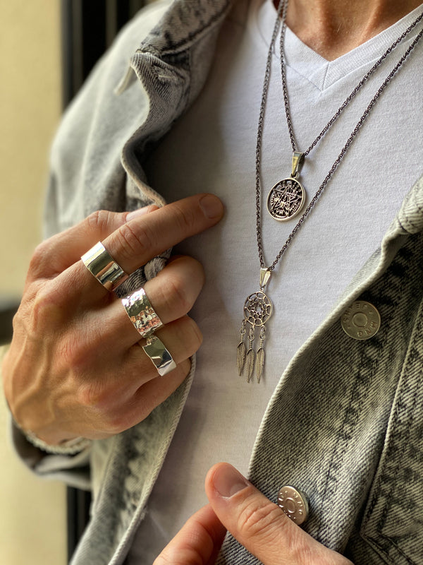 bijoux argent massif homme
