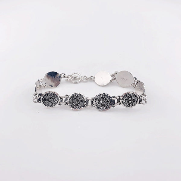 Bracelet ethnique en argent - Yerai 2