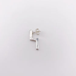 Mono boucle d'oreille Aaron - Plata Paris